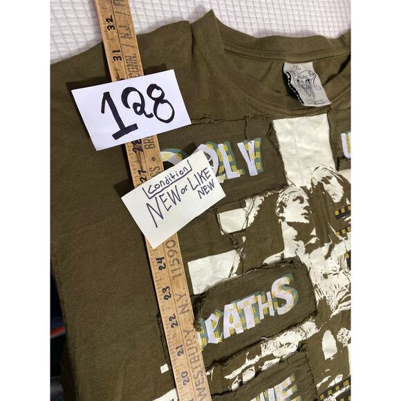 Black Label Premium Affliction 4XL L/S shirt embordered Life Death Patches - Picture 3 of 15